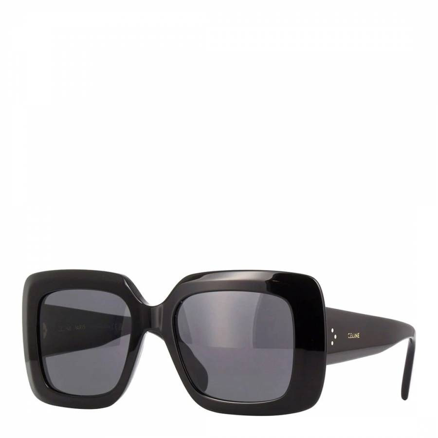 Women's Shiny Black Celine Sunglasses 54mm