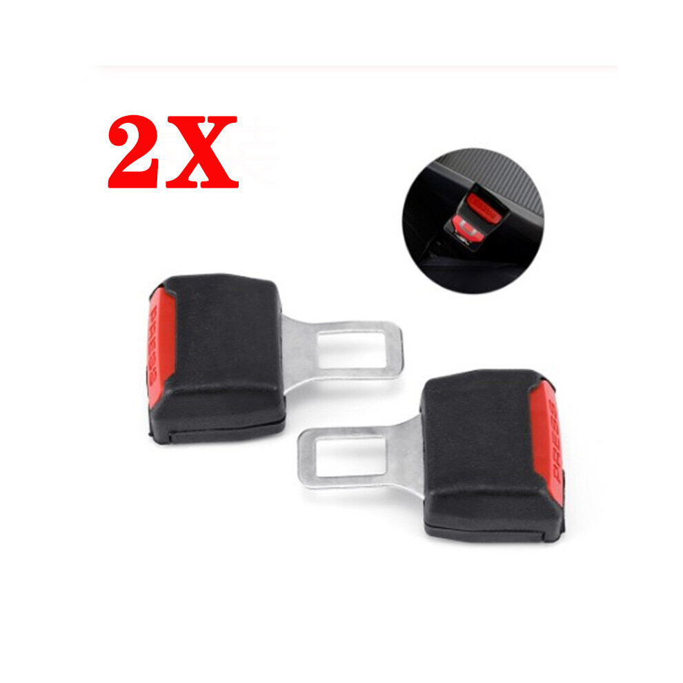 2PCS Car Seat Belt Clip Extender Seatbelt Lock Buckle
