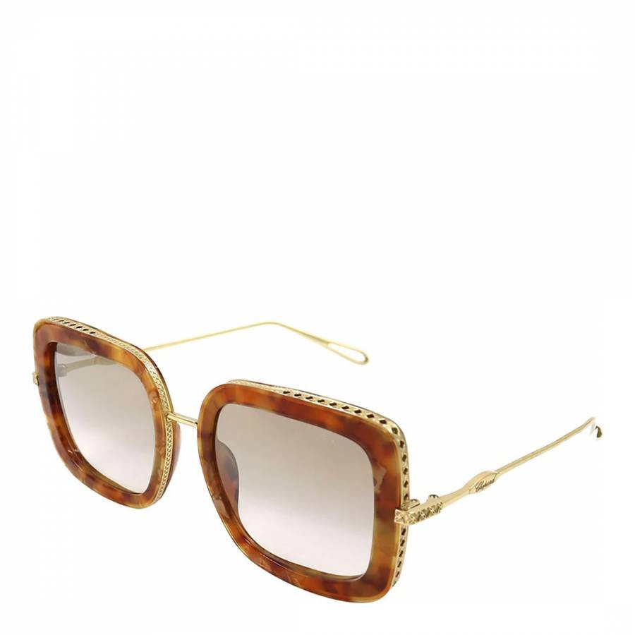 Women's Brown Chopard Sunglasses 54mm