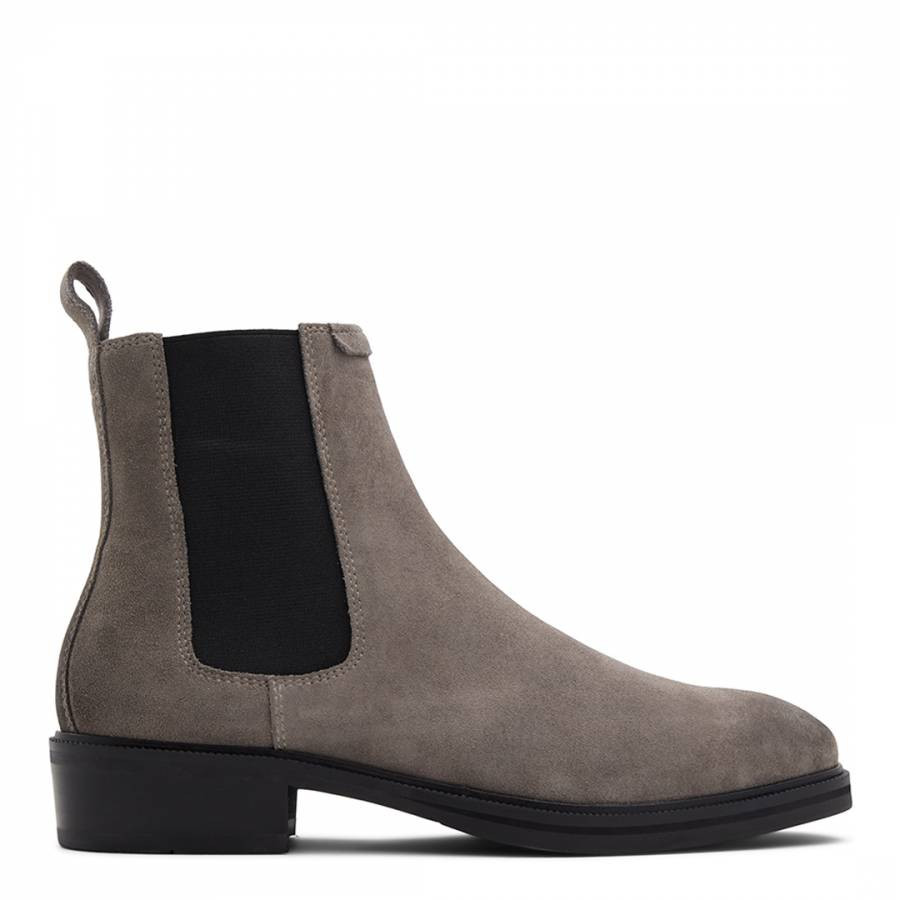 Grey Morissey Chelsea Boots