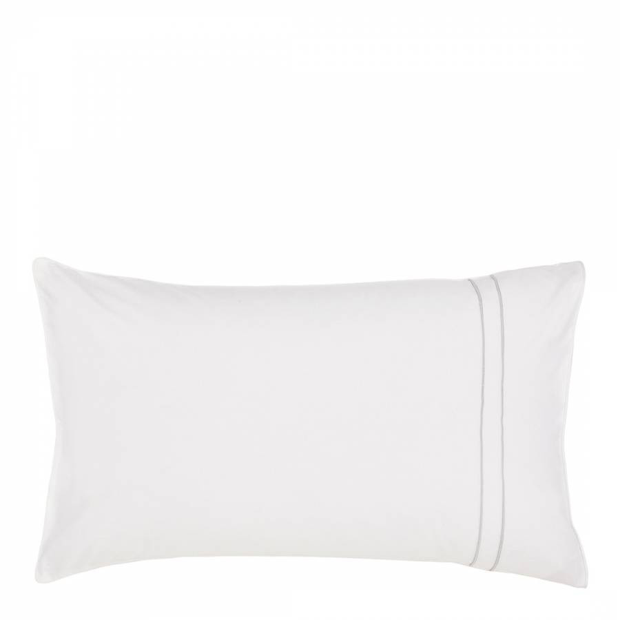 Catherine Standard Pillowcase Cloud Grey