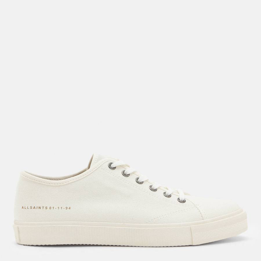 White Thea Cotton Trainers