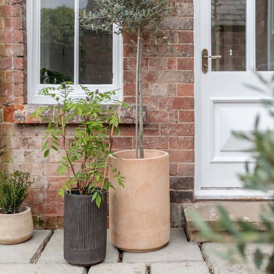 Outdoor Hidcote Teracotta Vase Planter Set of 3
