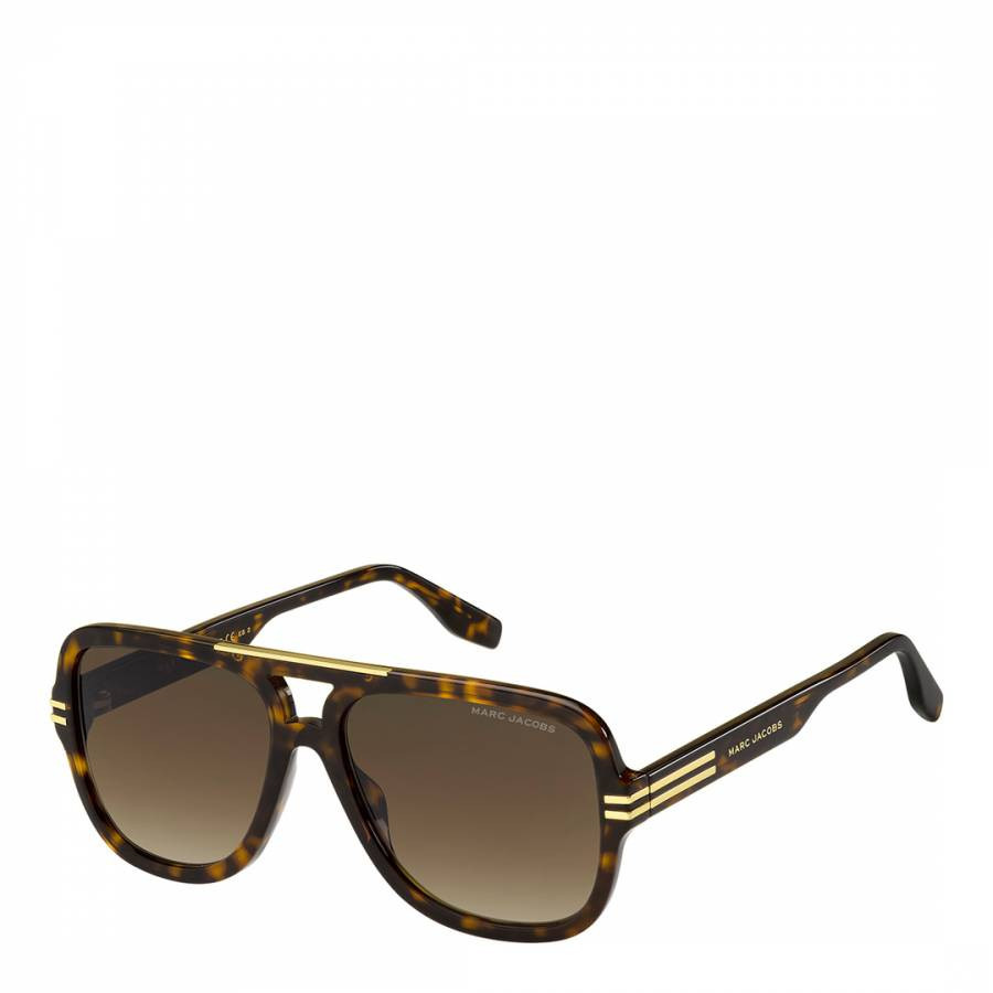 Marc Jacobs Havana Sunglasses 58mm
