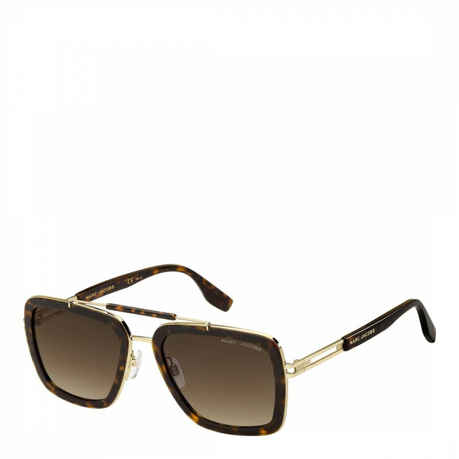Marc Jacobs Havana Sunglasses 55mm