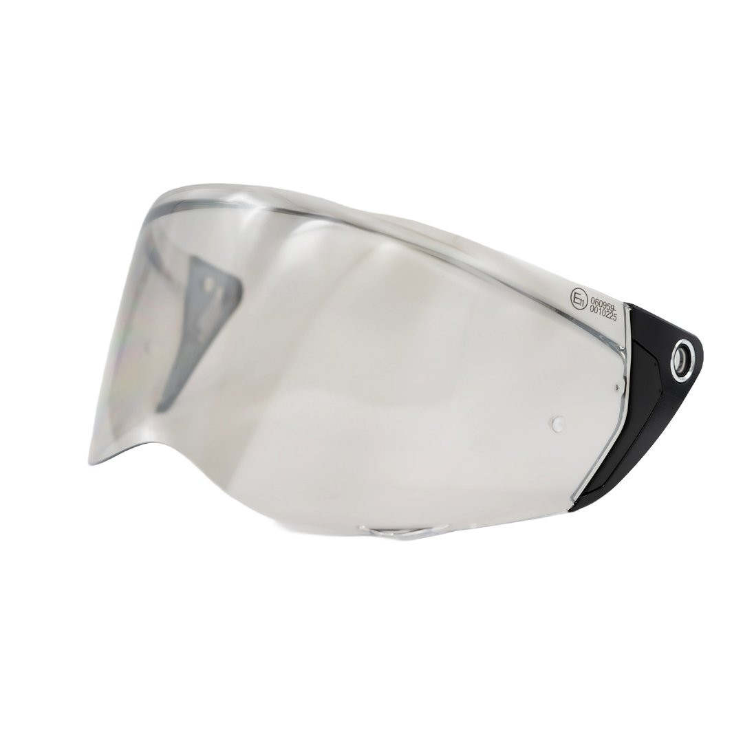 Scorpion EXO-HX1 (Carbon SE) Shield Mirror Light Silver Edition KDF-19 Size