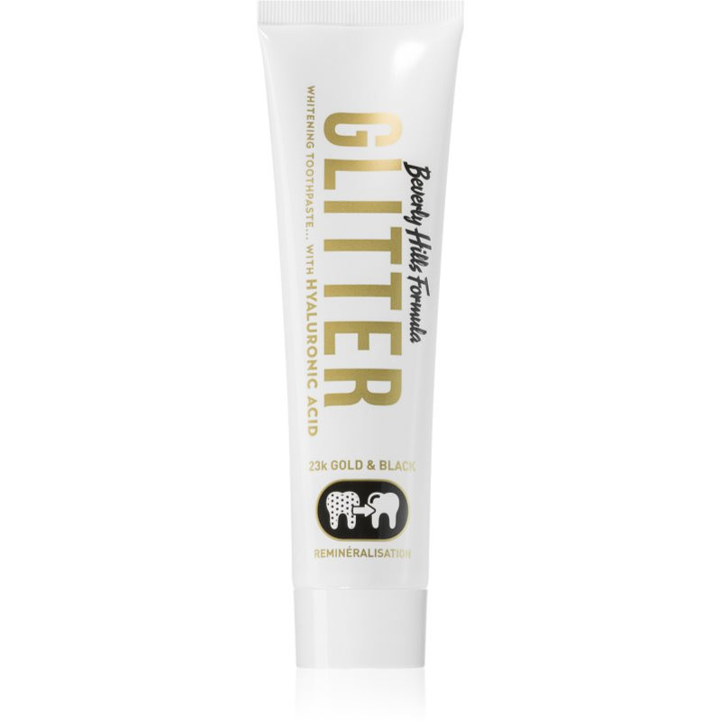 Beverly Hills Formula Glitter Gold&Black whitening toothpaste vegan 100 ml