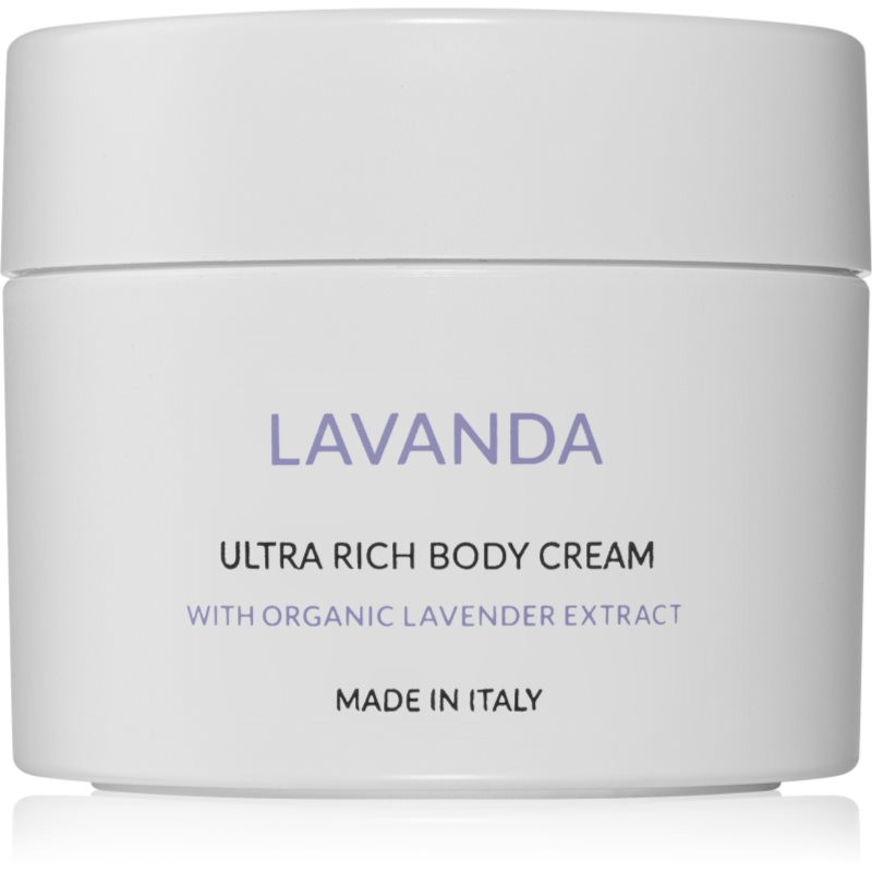 Erbario Toscano Lavanda nourishing body cream with lavender fragrance 200 ml
