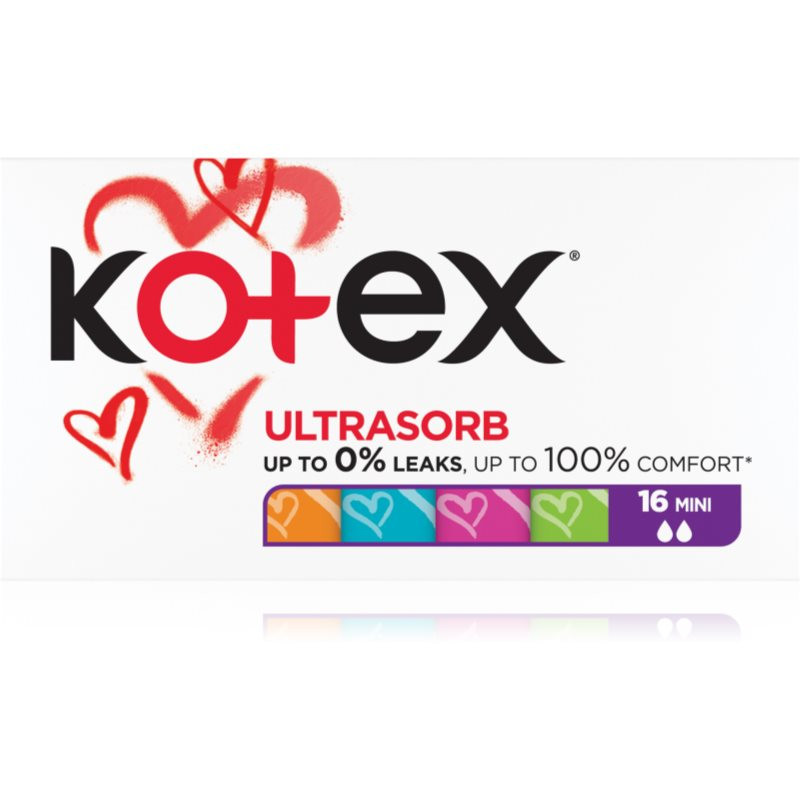 Kotex Ultra Sorb Mini tampons 16 pc