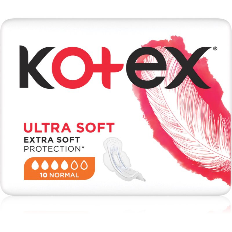 Kotex Ultra Soft Normal sanitary towels 10 pc