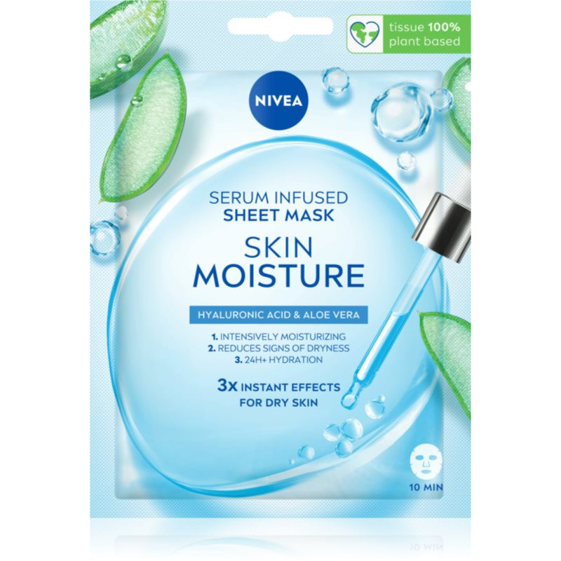 NIVEA Skin Moisture moisturising face sheet mask 1 pc