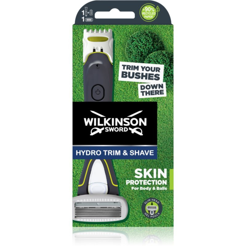 Wilkinson Sword Hydro Trim and Shave Skin Protection For Body and Balls electric shaver 1 pc