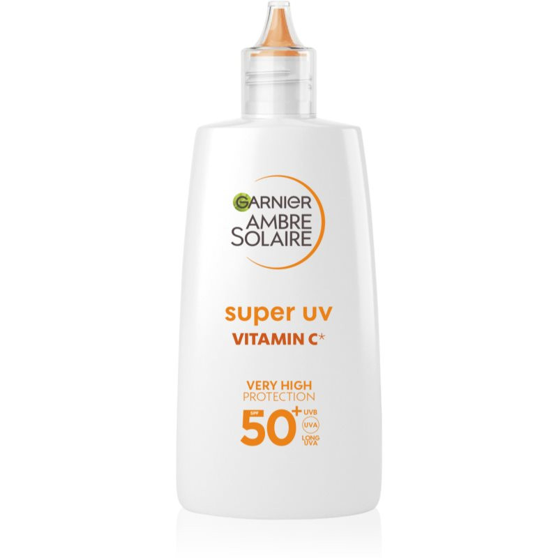 Garnier Ambre Solaire Super UV light protective fluid for dark spots with vitamin C SPF 50+ 40 ml