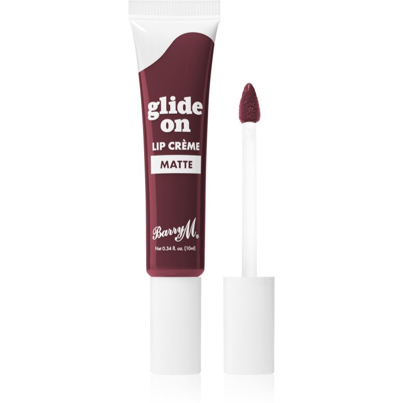 Barry M Glide On Crème lip gloss shade Lavish Purple 10 ml