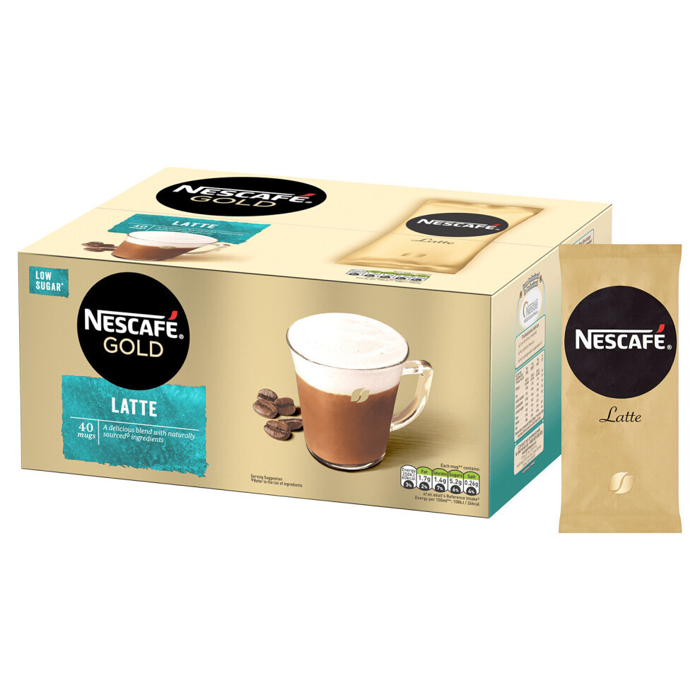 Nescafe Cafe Menu Latte Sachets (pack of 40)
