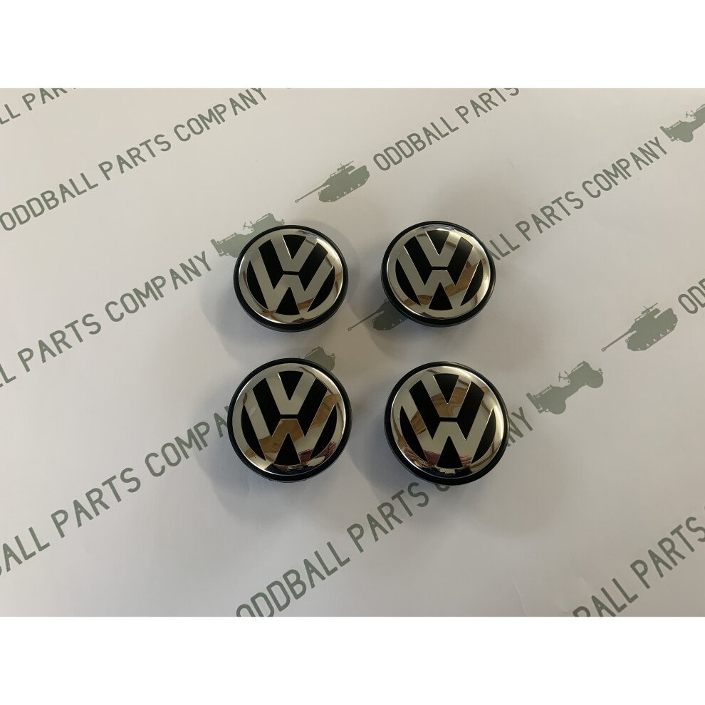 Volkswagen VW 70mm Alloy Wheel Centre Cap Set of 4 Replacement Part