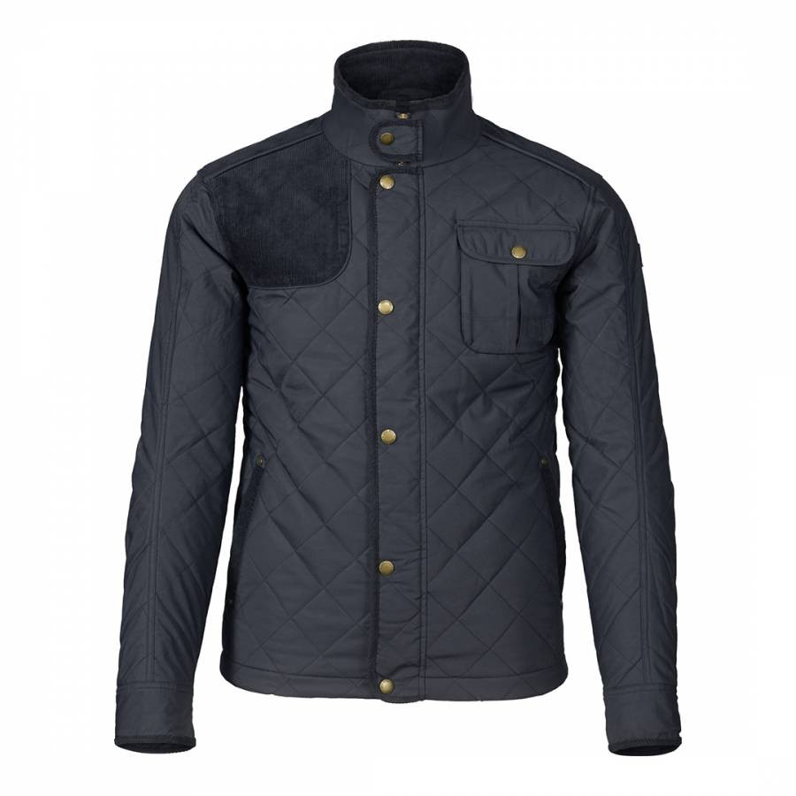 Navy Mens Woodcock Quilt Jacket