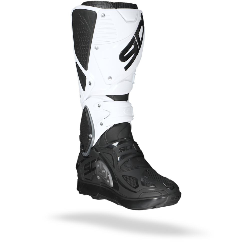 Sidi Crossfire 3 SRS MX Boots Black White Size 40