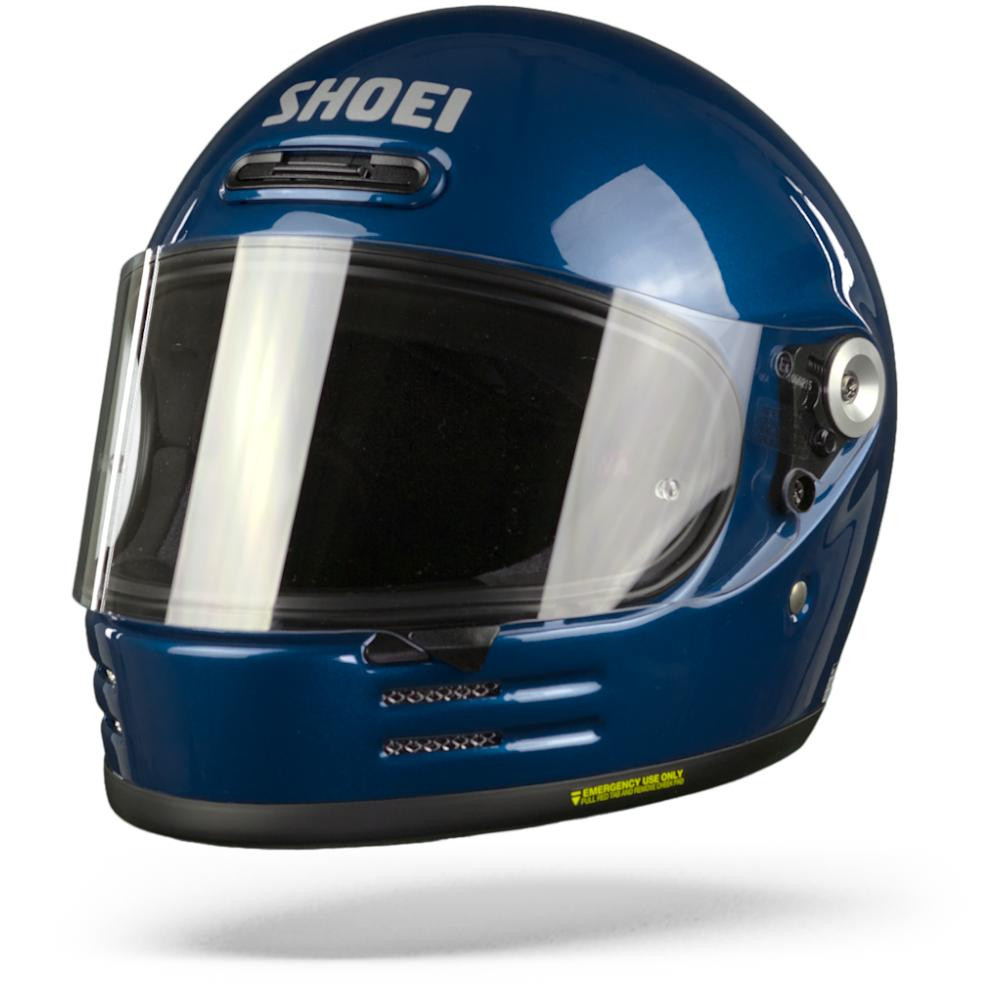 Shoei Glamster Laguna Blue Full Face Helmet Size XL