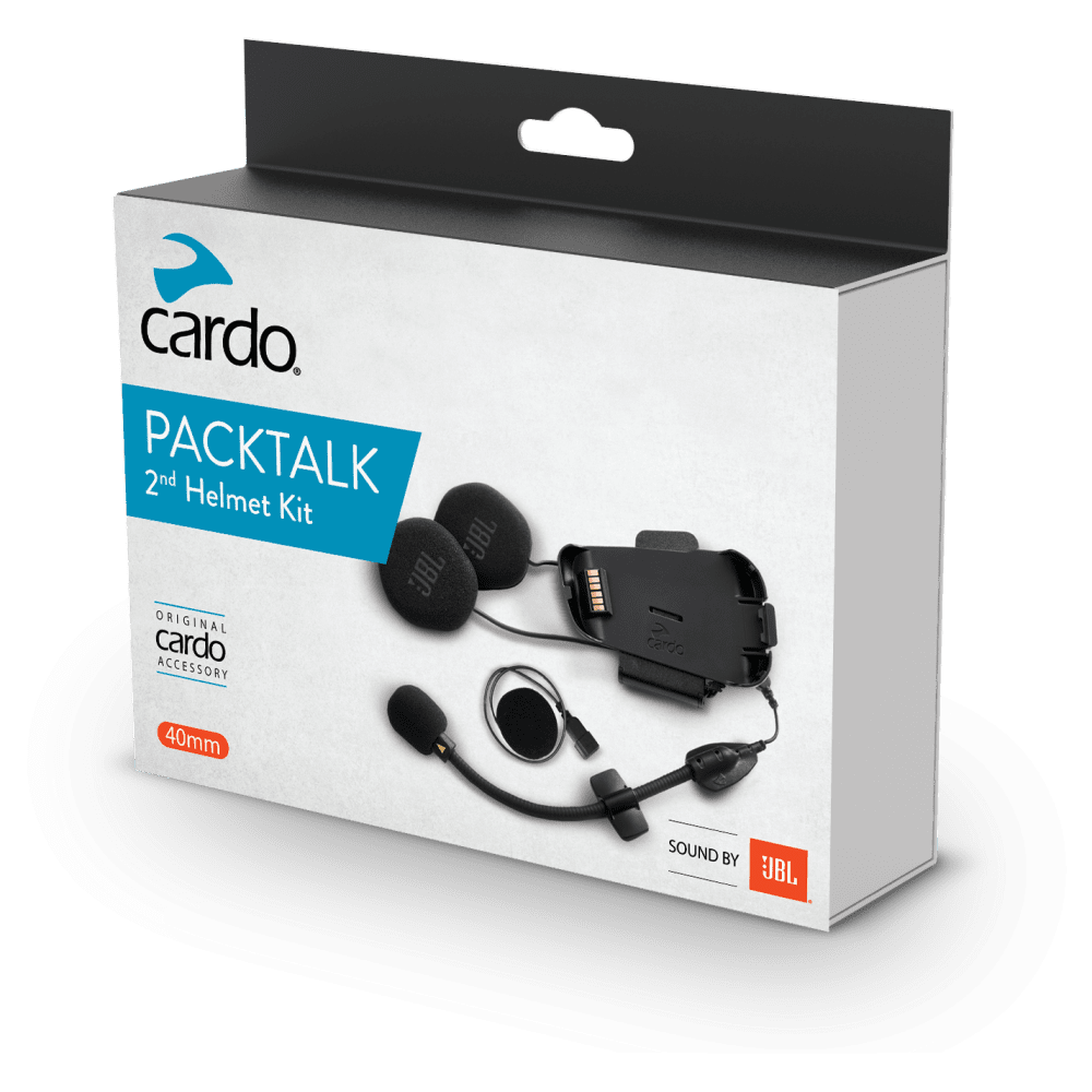 Cardo Packtalk 2ND Helmet JBL Kit Size