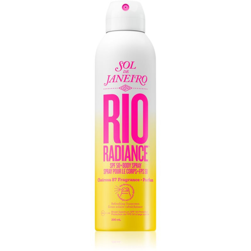 Sol de Janeiro Rio Radiance refreshing and moisturising spray for skin protection SPF 50 200 ml