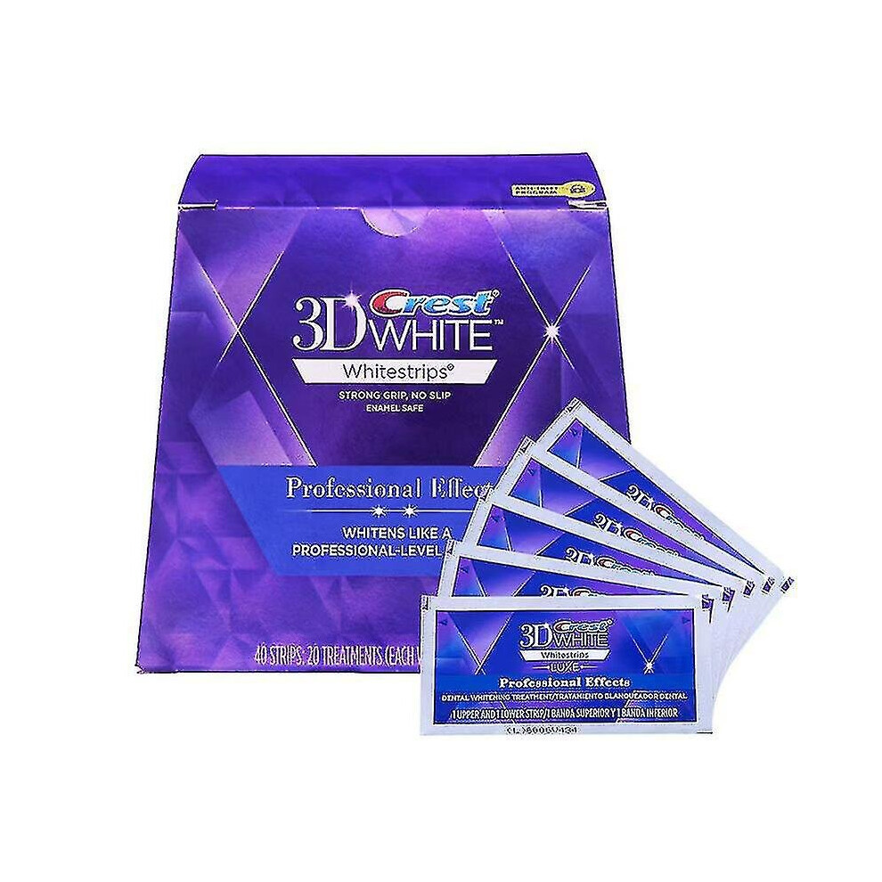 Crest - 3d Teethwhite Strips Professional Effect (20 Pairs)