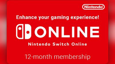 Nintendo Switch Online Membership (GB) - 12 Months