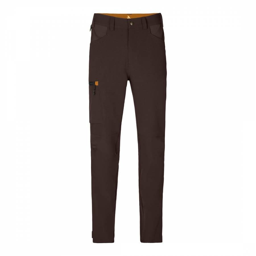 Brown Mens Lightweight Trousers