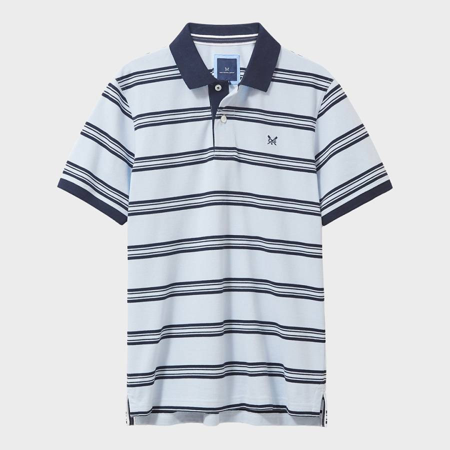 Blue Westcott Cotton Polo Shirt