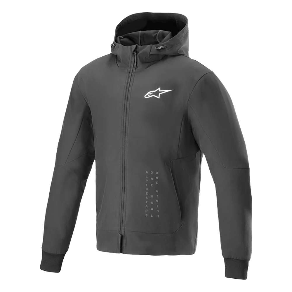 Alpinestars Radium Tech Hoodie Black White Size L