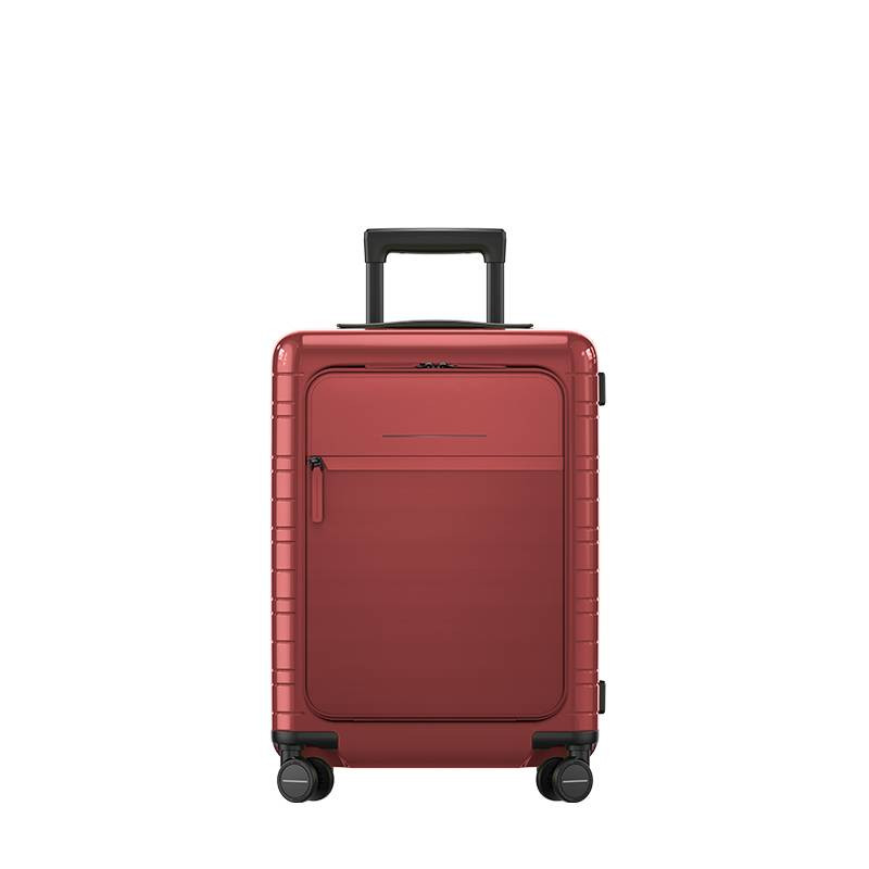 Horizn Studios | Cabin Luggage | M5 Essential in Glossy True Red |