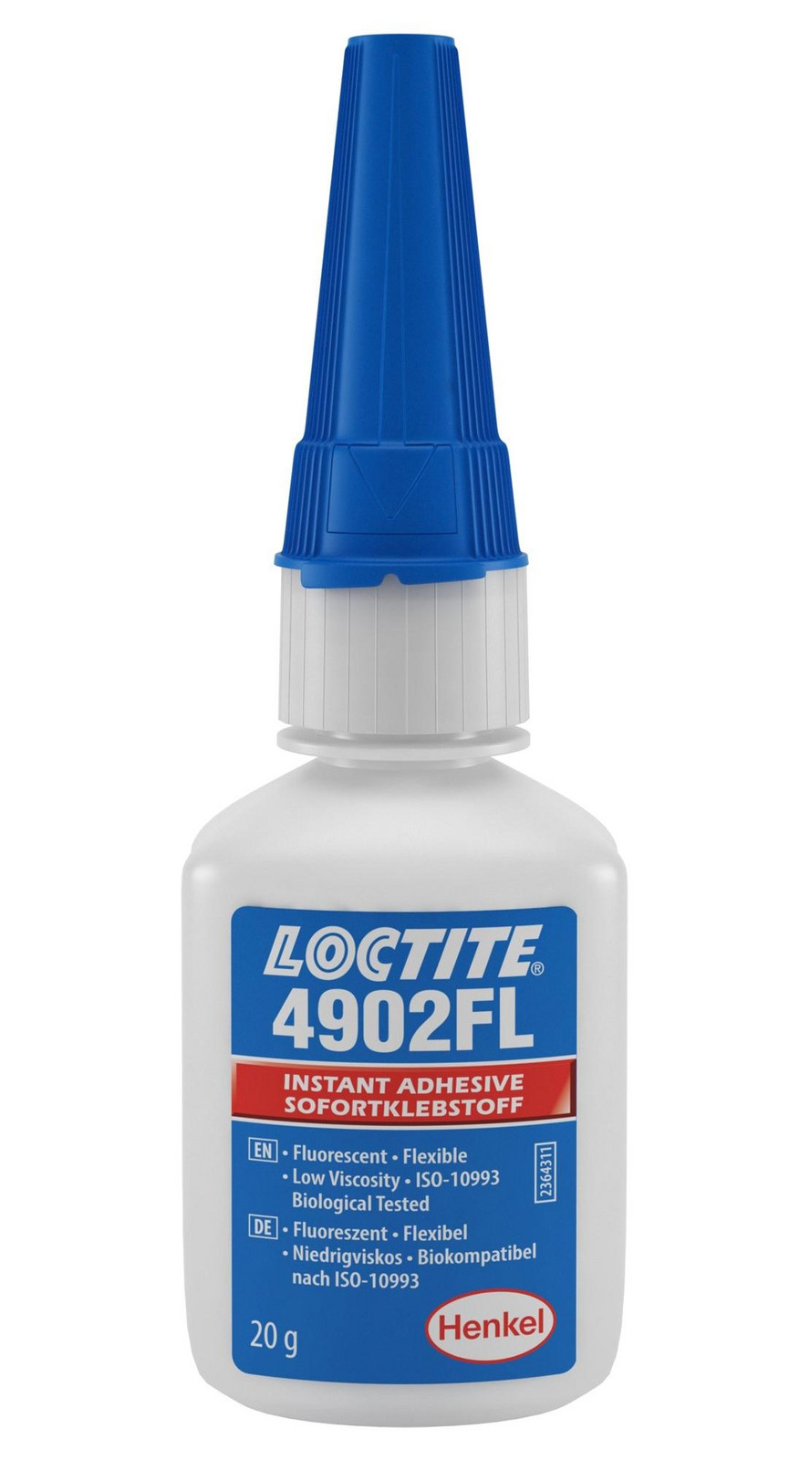 Loctite 4902, 20G Structural Adhesive, Bottle, 20G