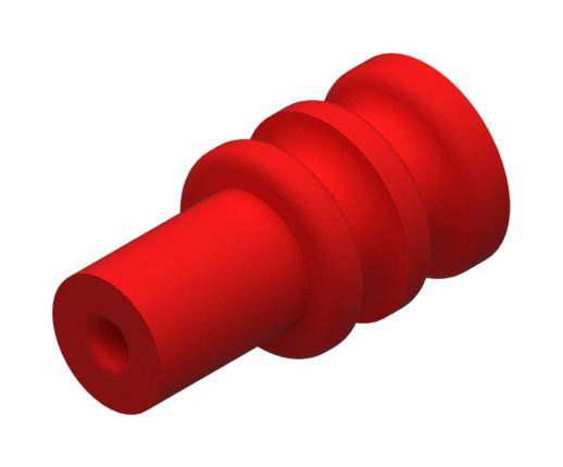 Aptiv/delphi 15327913 Single Wire Seal, 3.6mm Cavity, Red