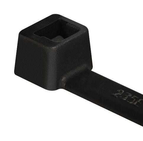 HellermannTyton T120L.nb2P Cable Tie, Std, Blk, Pa66, 225mm, 535N