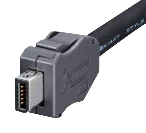 Hirose Ix32G-A-8S-Cv(7.0)(01) Modular Connector, Plug, 8P8C, 1Port, Cable