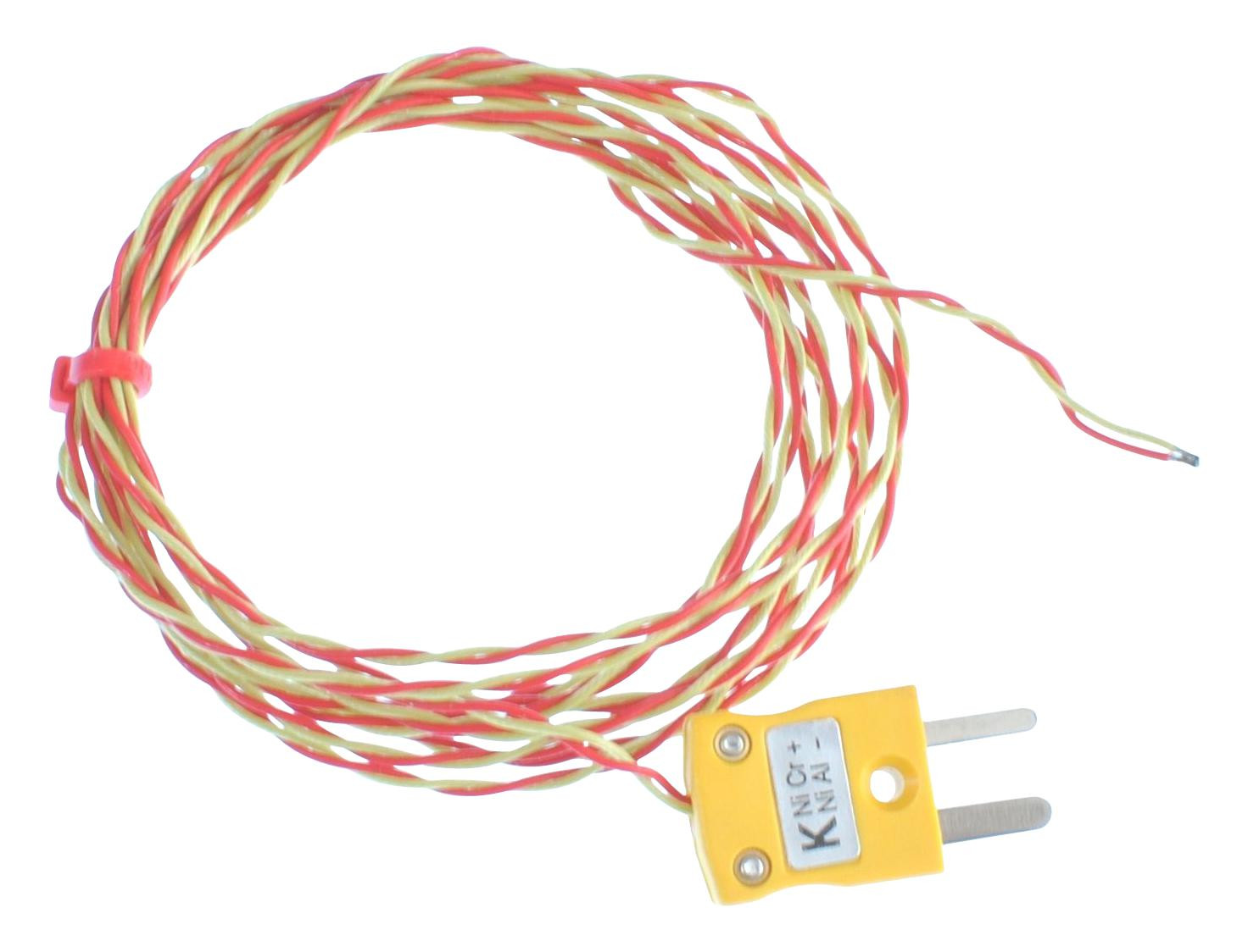 Labfacility Z2-K-2.0-1/0.3-Mp-Ansi (Pack Of 10) Thermocouple, Type K, 2M, 250Deg C