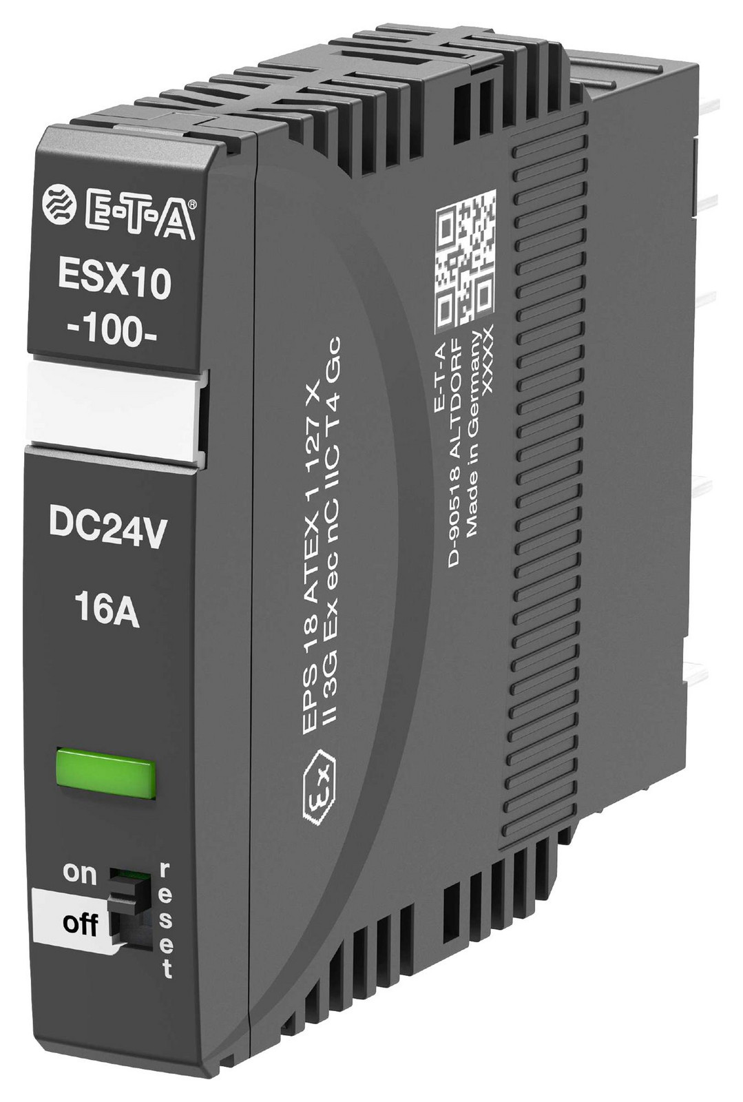 Eta Esx10-100-Dc24V-16A-E Electronic Circuit Protector, 24Vdc, 16A