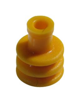 Aptiv/delphi 10736278 Single Wire Seal, 4.4mm Cavity, Yellow