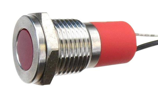 Cml Innovative Technologies Pl12Sl015 Panel Indicator, Red, 12mm, 110V