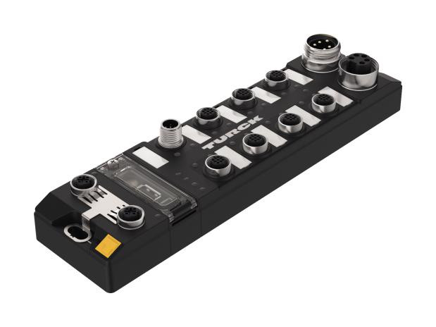 Turck Tben-L5-Plc-11 I/o Module, Digital, 8I/o, 24Vdc