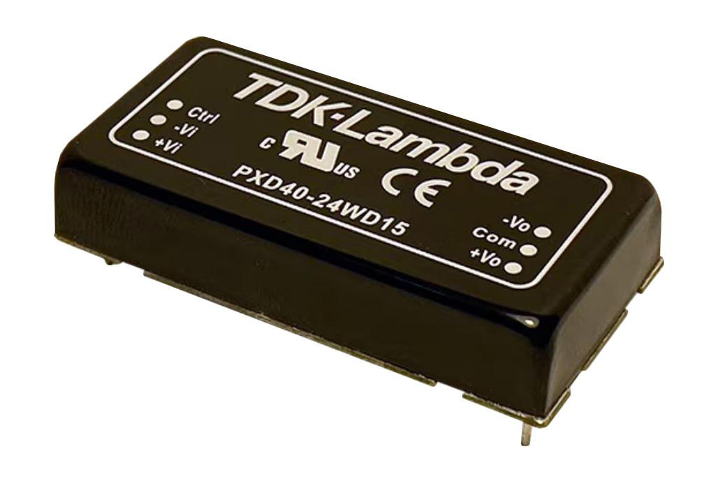 TDK-Lambda Pxd40-24Ws12 Dc-Dc Converter, 12V, 3.333A