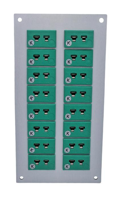 Labfacility Im-K-Ff + Fmp-16 Thermocpl Connector W/panel, Socket, K, 16Way