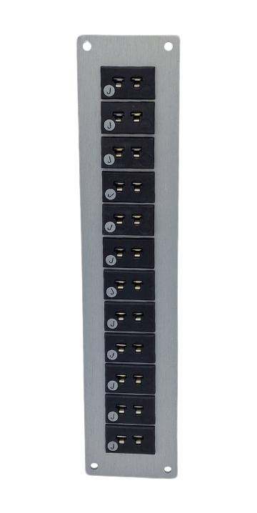 Labfacility Im-J-Ff + Fmp-12 Thermocpl Connector W/panel, Socket, J, 12Way