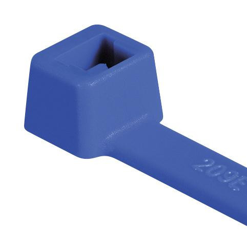 HellermannTyton Lk2A.nl3P Cable Tie, Std, Blue, Pa66, 73mm, 225N