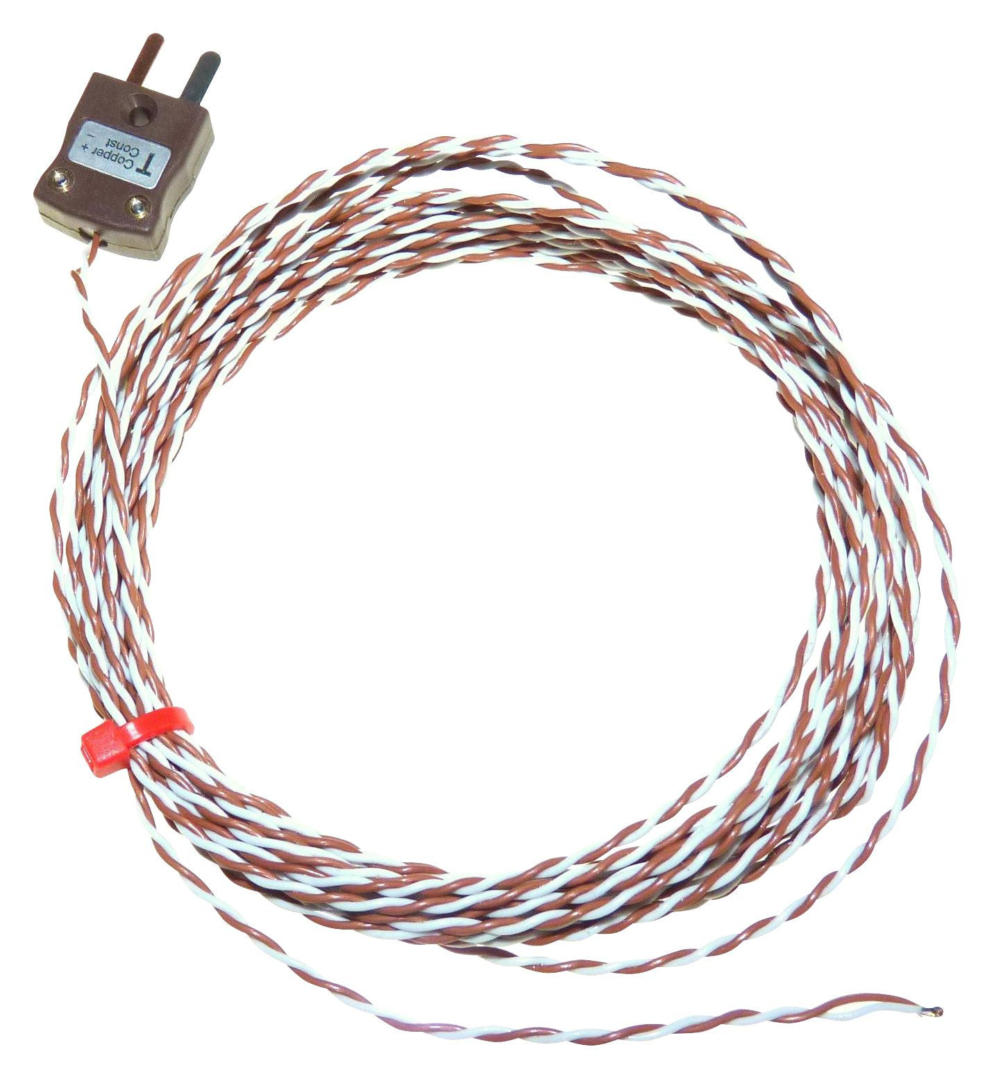 Labfacility Z2-T-1.0-Mp-1/0.315  (Pack Of 10) Thermocouple, Type T, 1M, 250Deg C