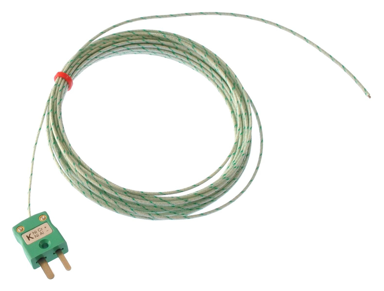 Labfacility Z3-K-2.0-1/0.315-Mp (Pack Of 10) Thermocouple, Type K, 2M, 350Deg C