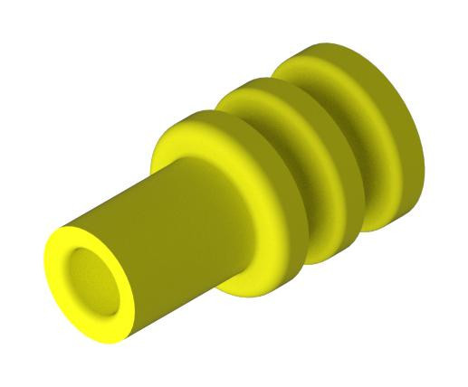 Aptiv/delphi 15339412 Single Wire Seal, 3.6mm Cavity, Yellow