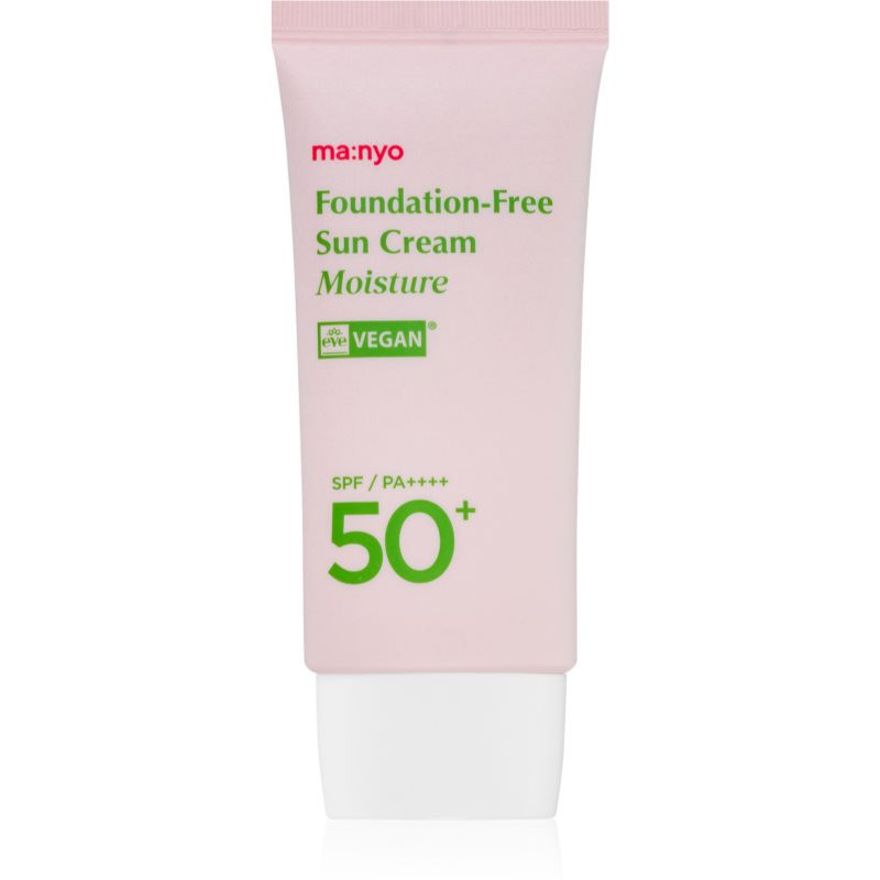 ma:nyo Moisture Foundation-Free Sun Cream toning protective cream SPF 50+ 50 ml