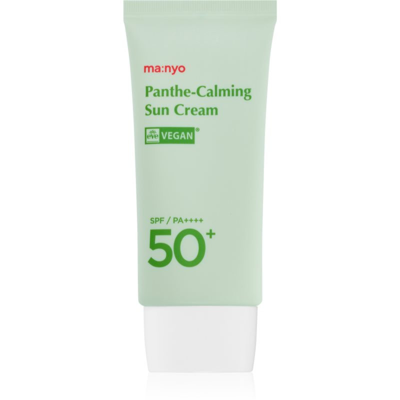ma:nyo Panthe-Calming Sun Cream calming protective cream for very sensitive and intolerant skin SPF 50+ 50 ml