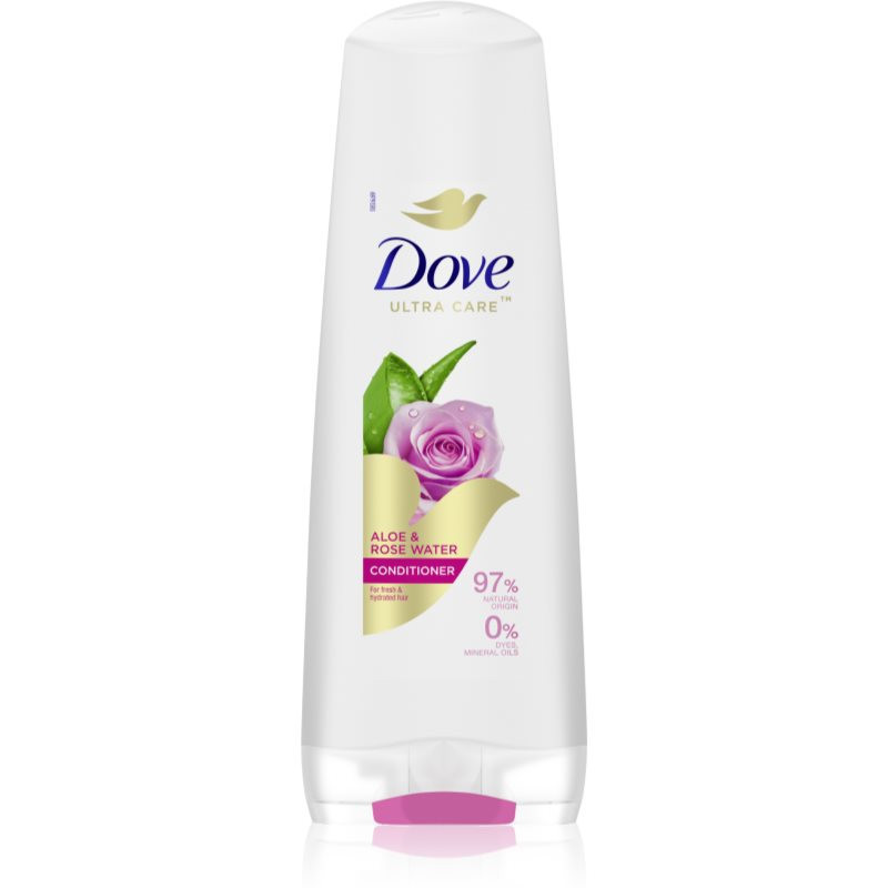 Dove Aloe & Rose Water conditioner for hydration and shine 350 ml